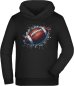 Preview: Hooded Sweatshirt Hoodie Kids - American Football i501